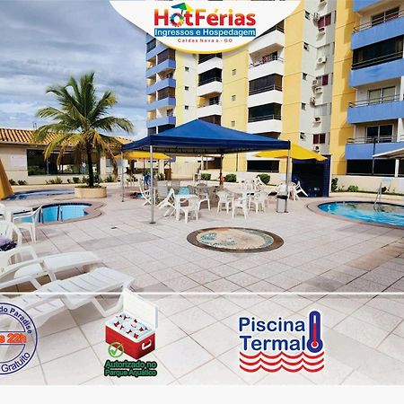 Flat Paradise, Piscinas Termais, Proximo Ao Centro - Hotferias Caldas Novas Eksteriør billede