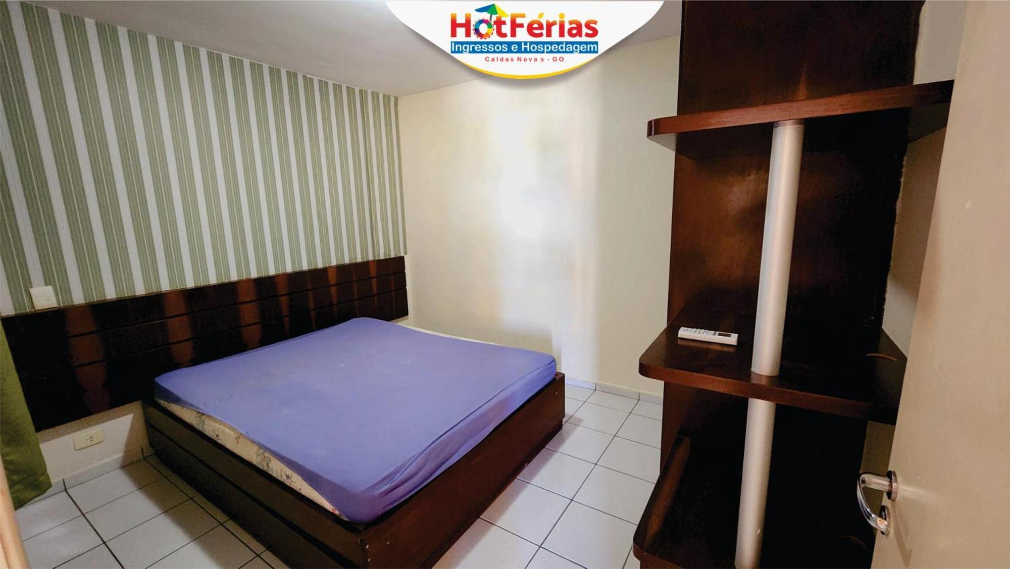 Flat Paradise, Piscinas Termais, Proximo Ao Centro - Hotferias Caldas Novas Eksteriør billede