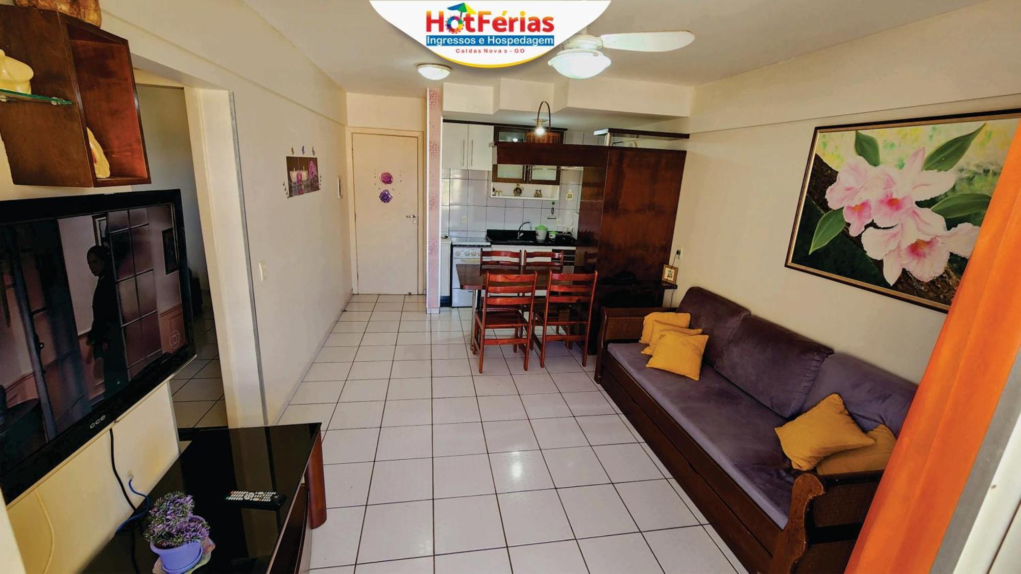 Flat Paradise, Piscinas Termais, Proximo Ao Centro - Hotferias Caldas Novas Eksteriør billede