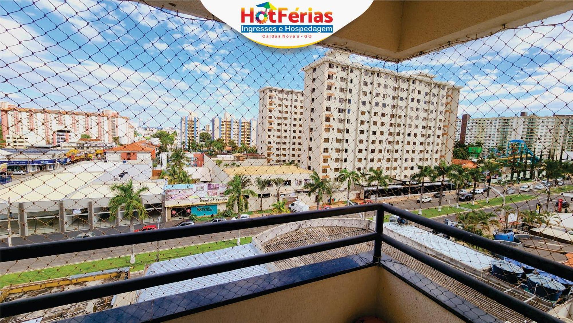 Flat Paradise, Piscinas Termais, Proximo Ao Centro - Hotferias Caldas Novas Eksteriør billede