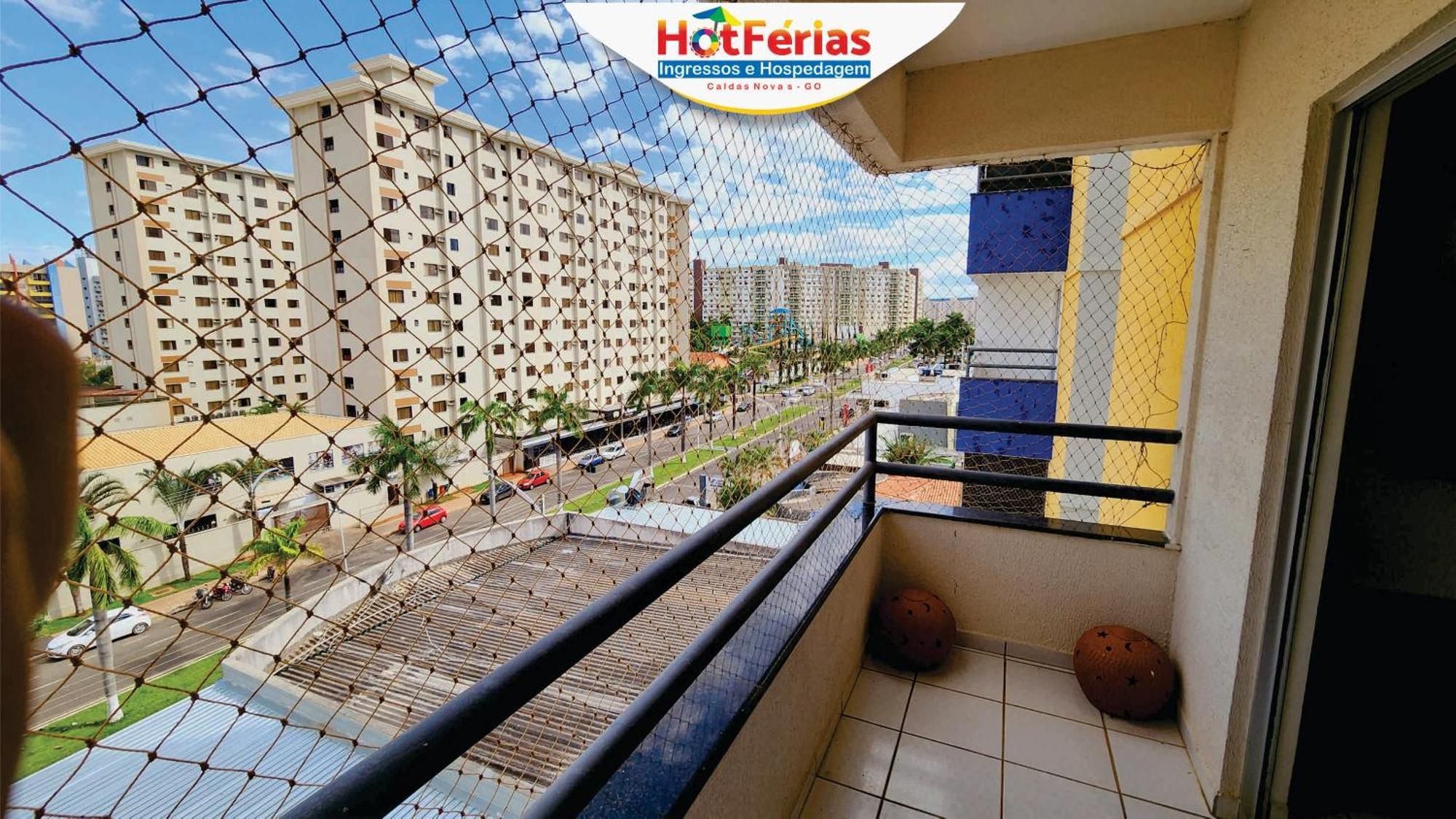 Flat Paradise, Piscinas Termais, Proximo Ao Centro - Hotferias Caldas Novas Eksteriør billede